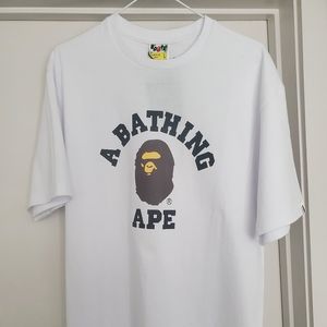 Bape College Tee Size L